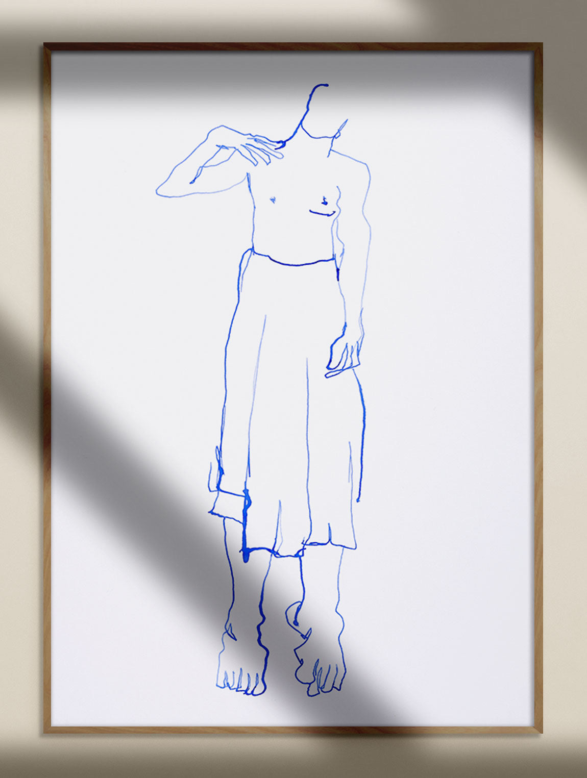 Greg in a House Dress (A6 PRINT)