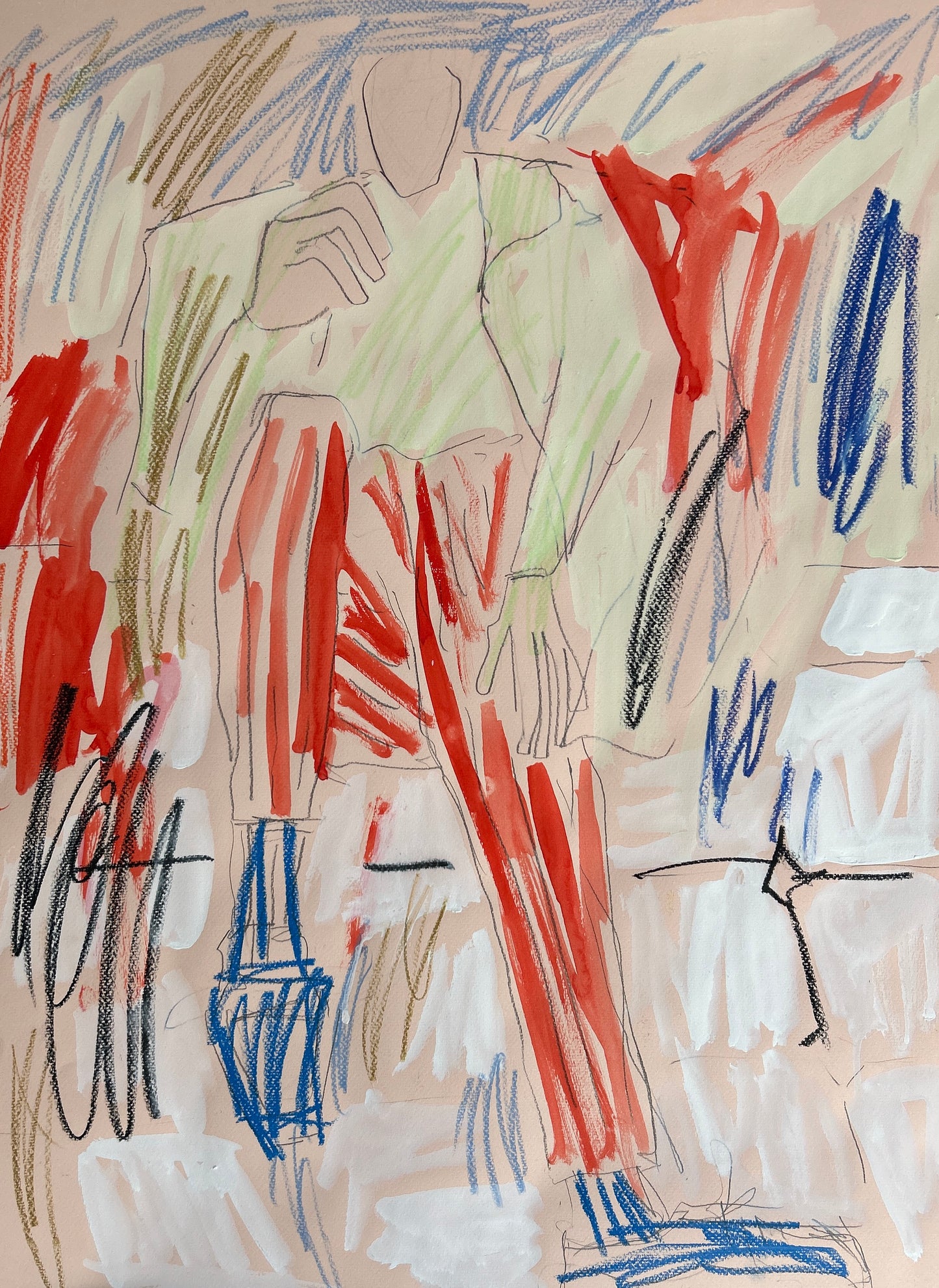 Figure in Red Trousers