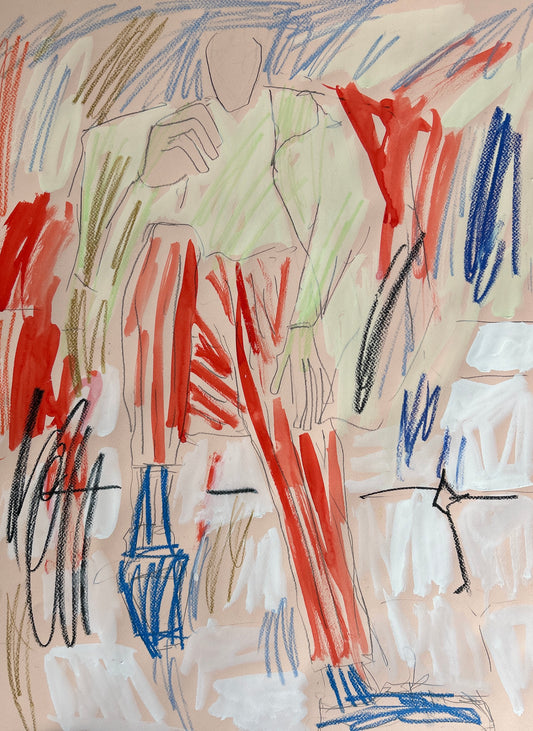 Figure in Red Trousers