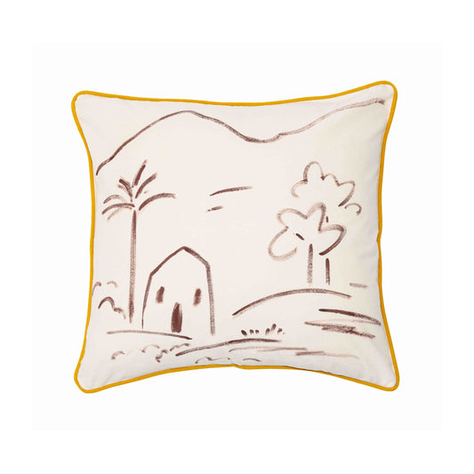 Little House with Palm