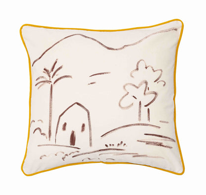 Little House with Palm