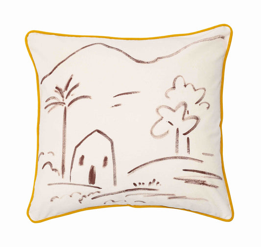 Little House with Palm