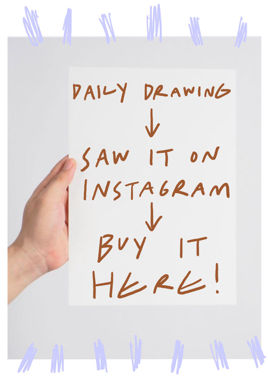 Reserve a Daily Drawing I saw on Instagram
